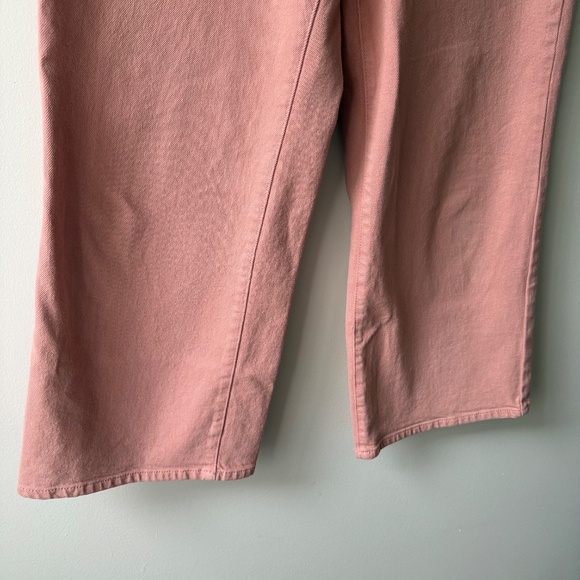 NEW Just Black Denim Welt Pocket Wide Leg - Size 28, Desert Poppy - Picture 4 of 8